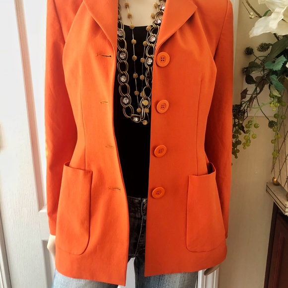 Italian Designer L’equippe Classic 3-Button Blazer - Picture 4 of 6